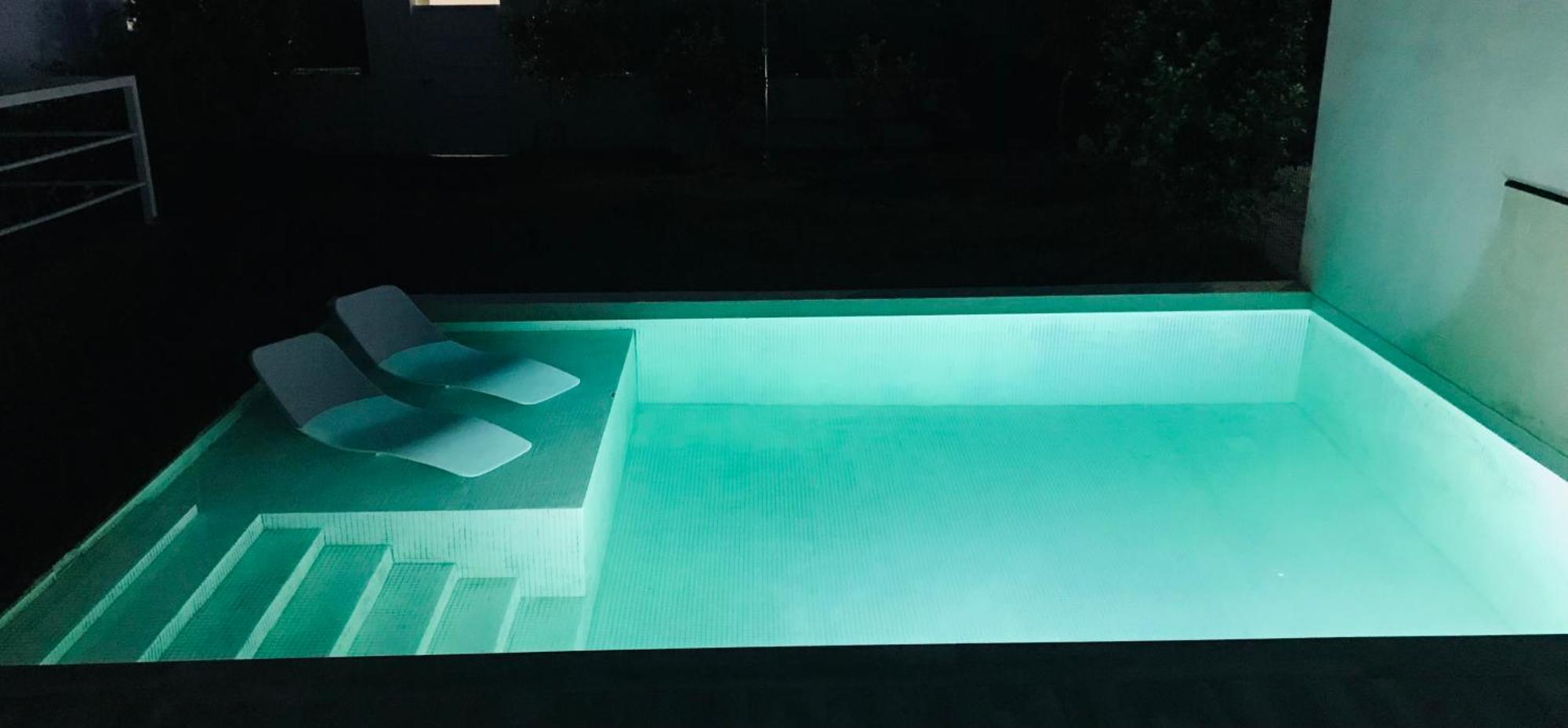 Chalet blanco con piscina privada Isla Cristina Exterior foto